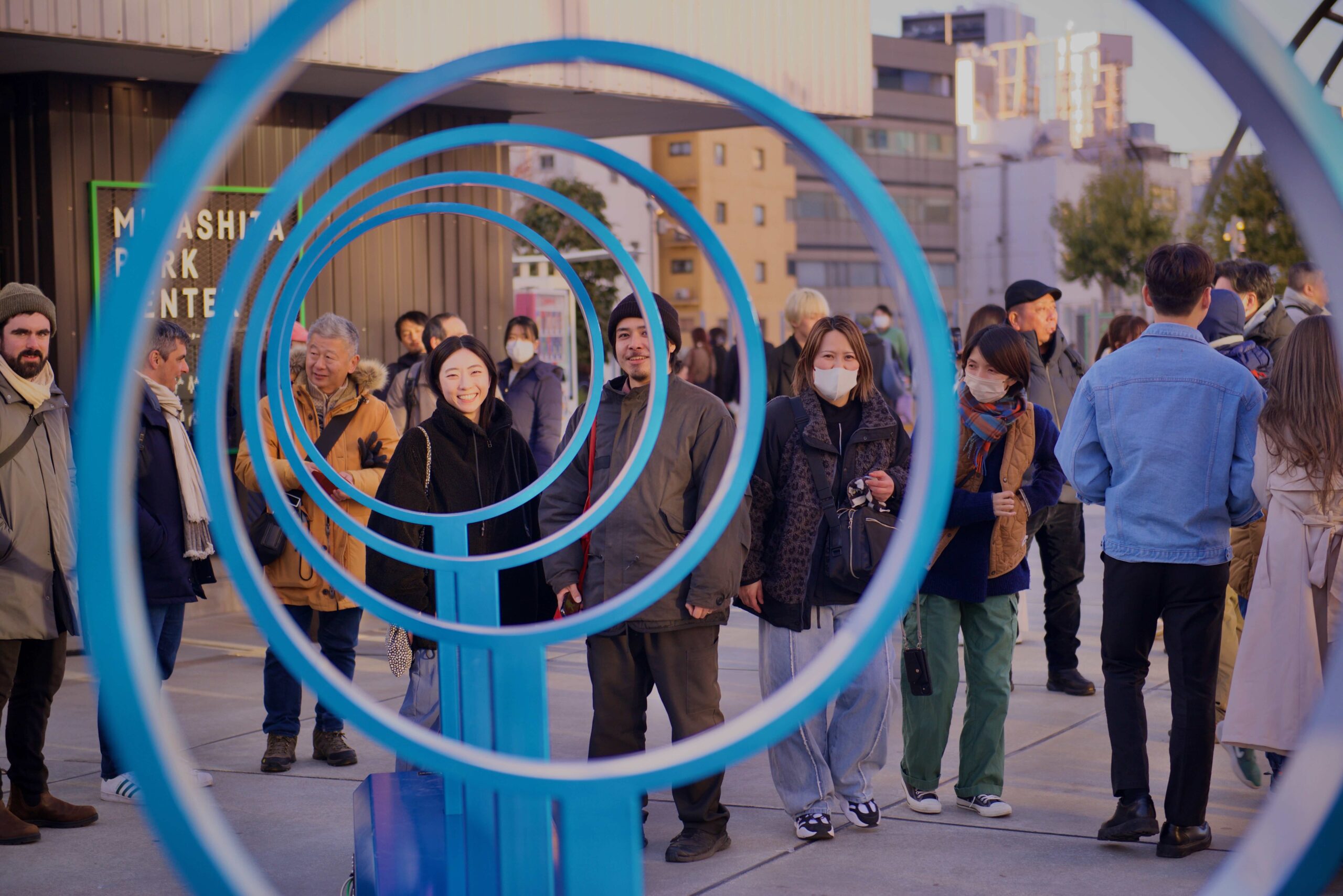 広場で楽しめる「ECHO」